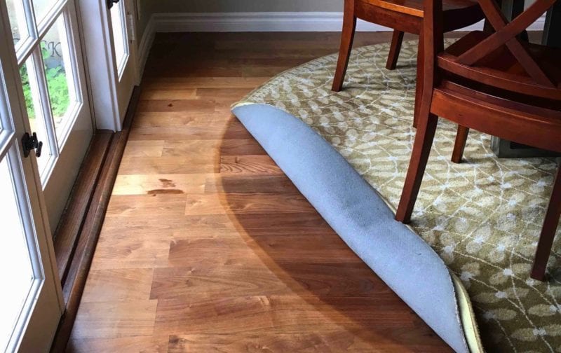 Protection from Sun-Caused Faded Floors and Furnishings